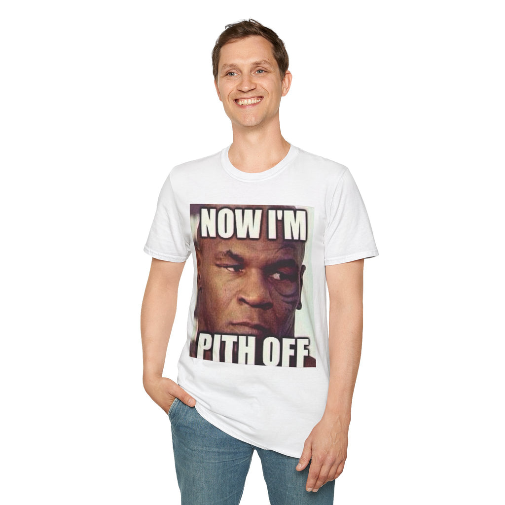 Mike Tyson Funny Meme T-Shirt — "Now I’m Pissed Off"