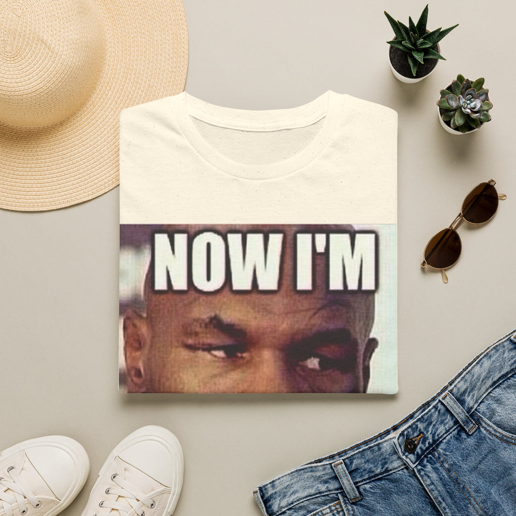 Mike Tyson Funny Meme T-Shirt — "Now I’m Pissed Off"