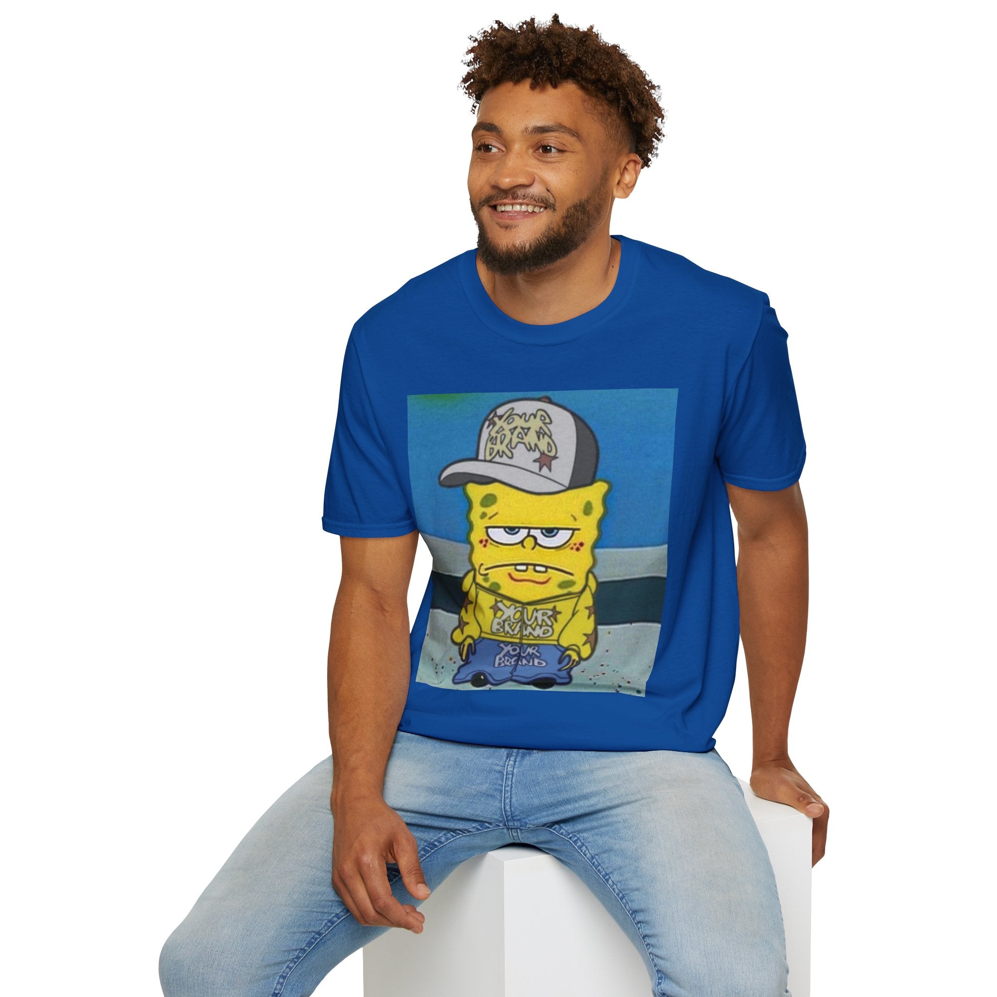 SpongeBob Streetwear Tee — Y2K Graphic T-shirt