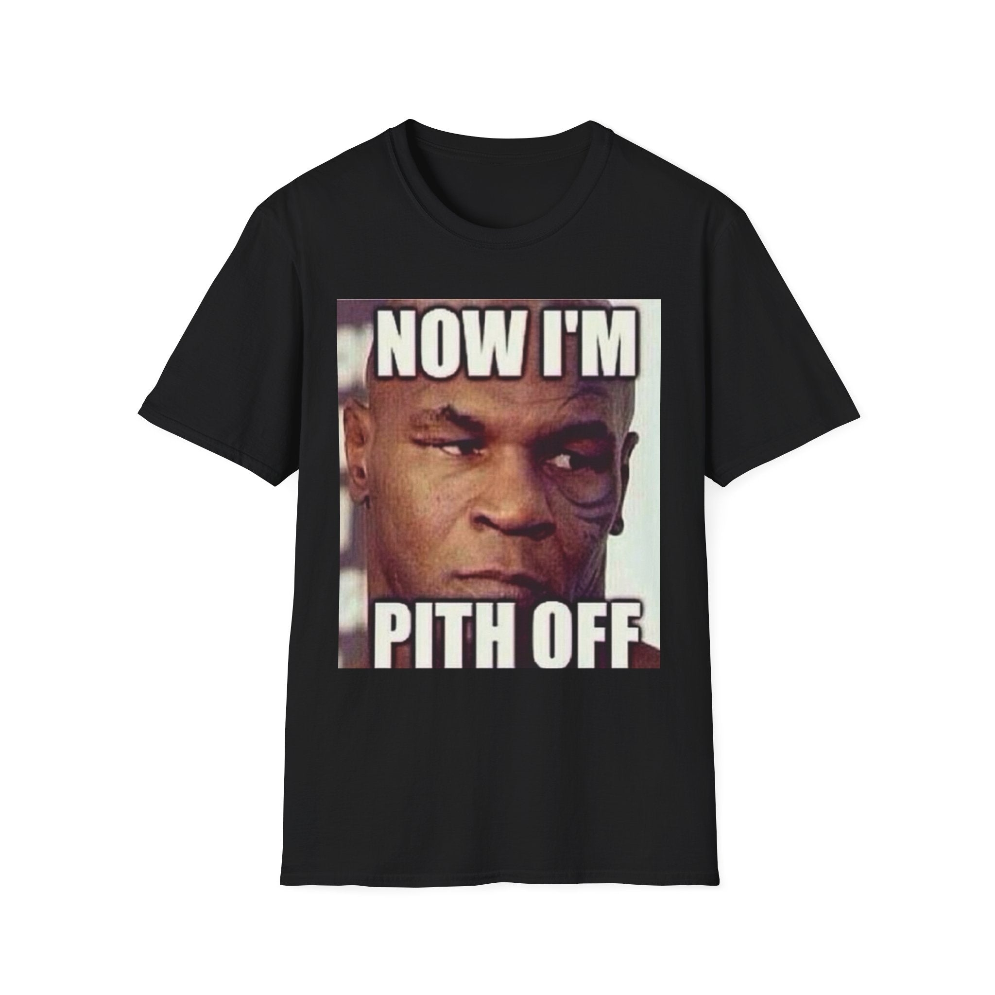 Mike Tyson Funny Meme T-Shirt — "Now I’m Pissed Off"