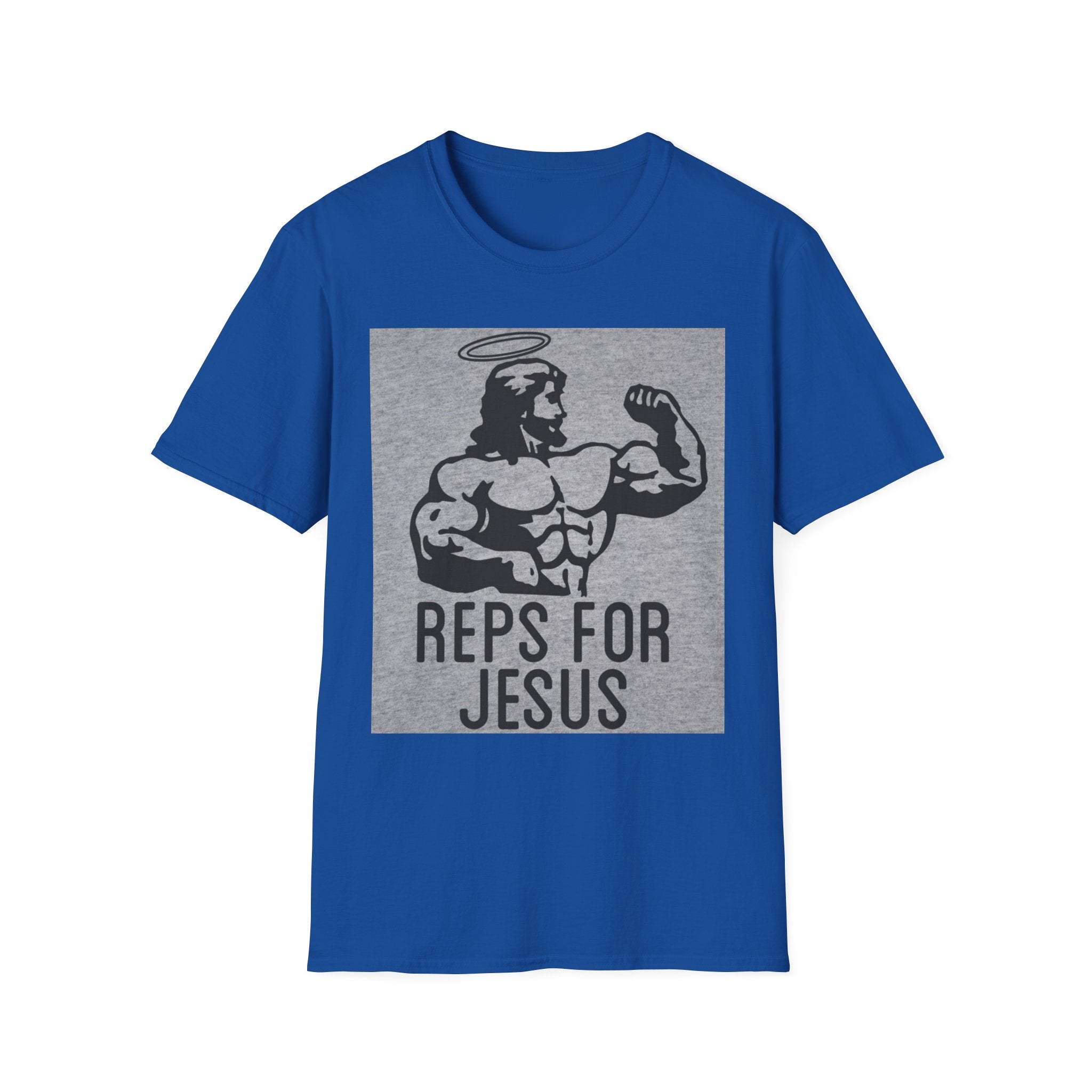 Reps for Jesus T-Shirt — Christian Fitness Graphic Tee
