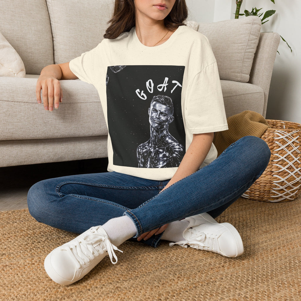 Cristiano Ronaldo GOAT Silver Surfer T-Shirt