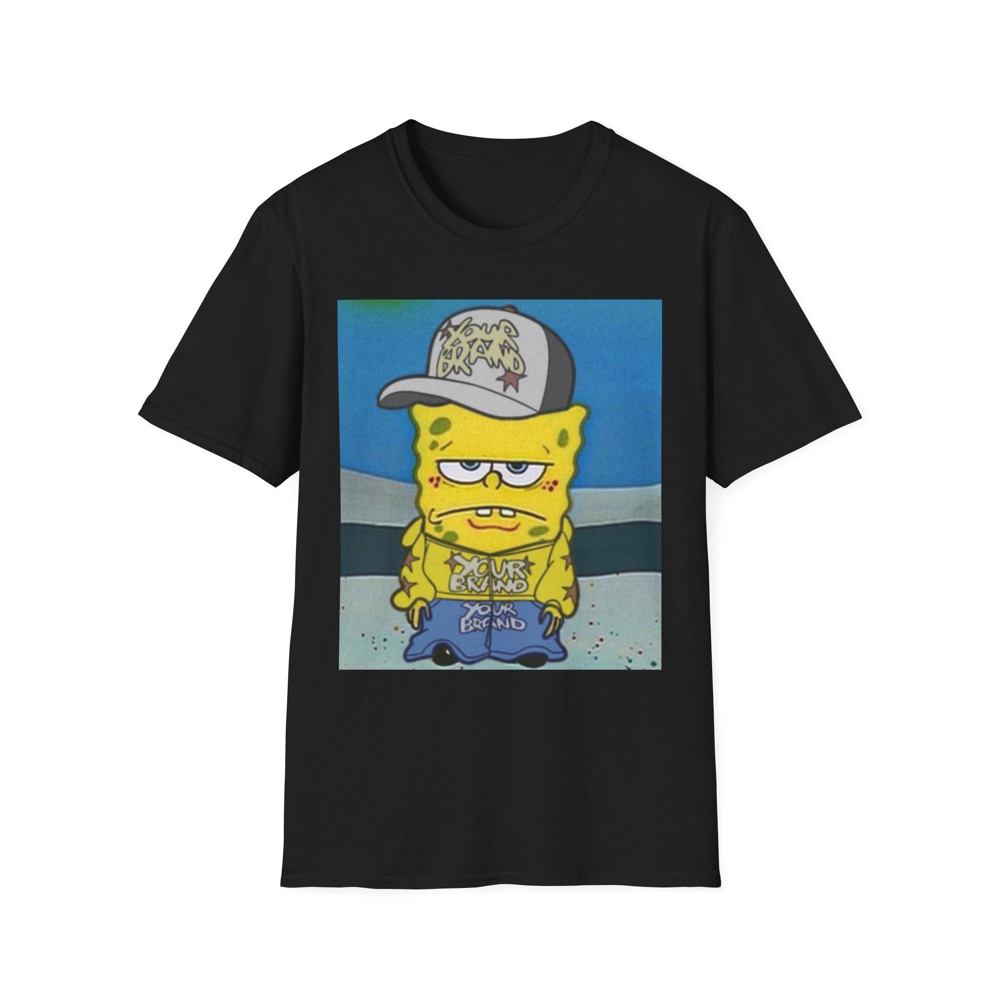 SpongeBob Streetwear Tee — Y2K Graphic T-shirt