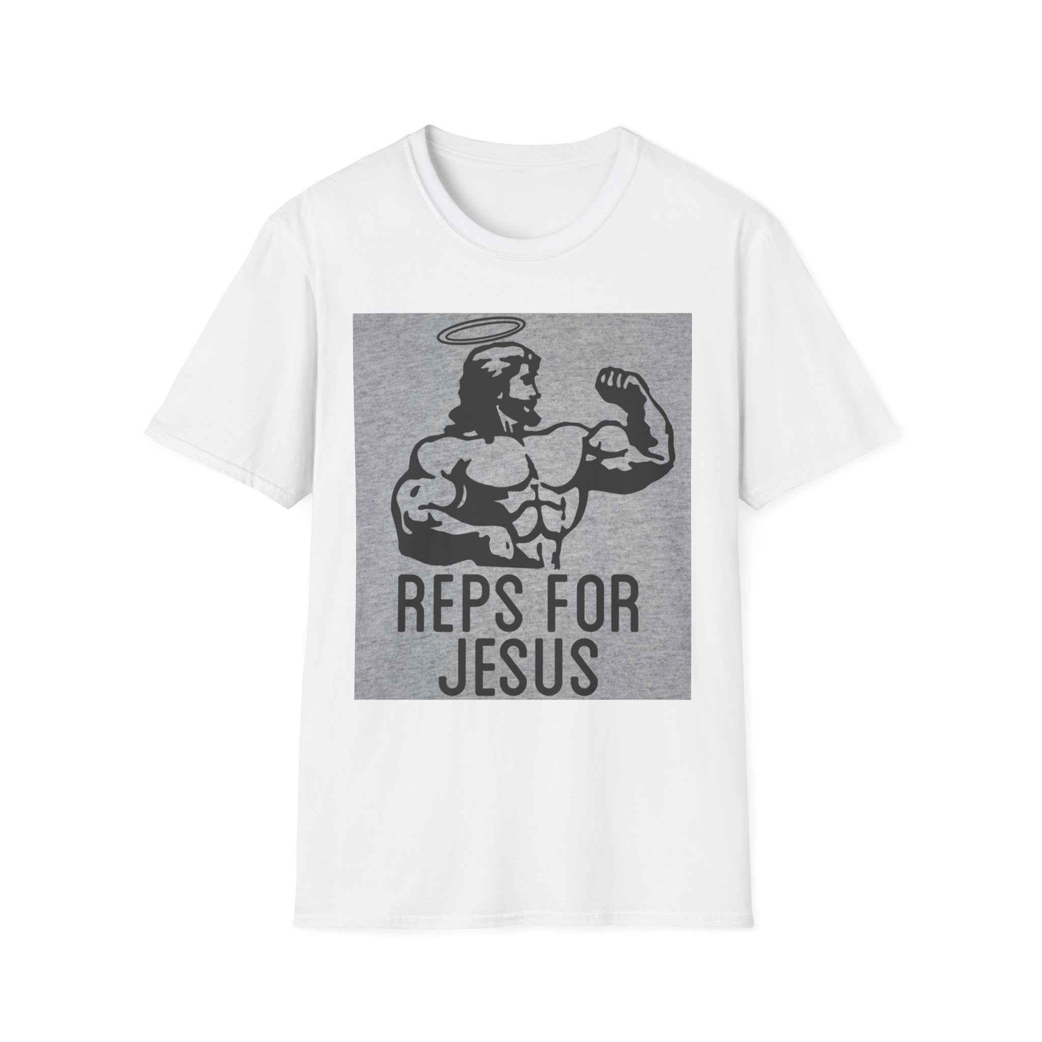 Reps for Jesus T-Shirt — Christian Fitness Graphic Tee