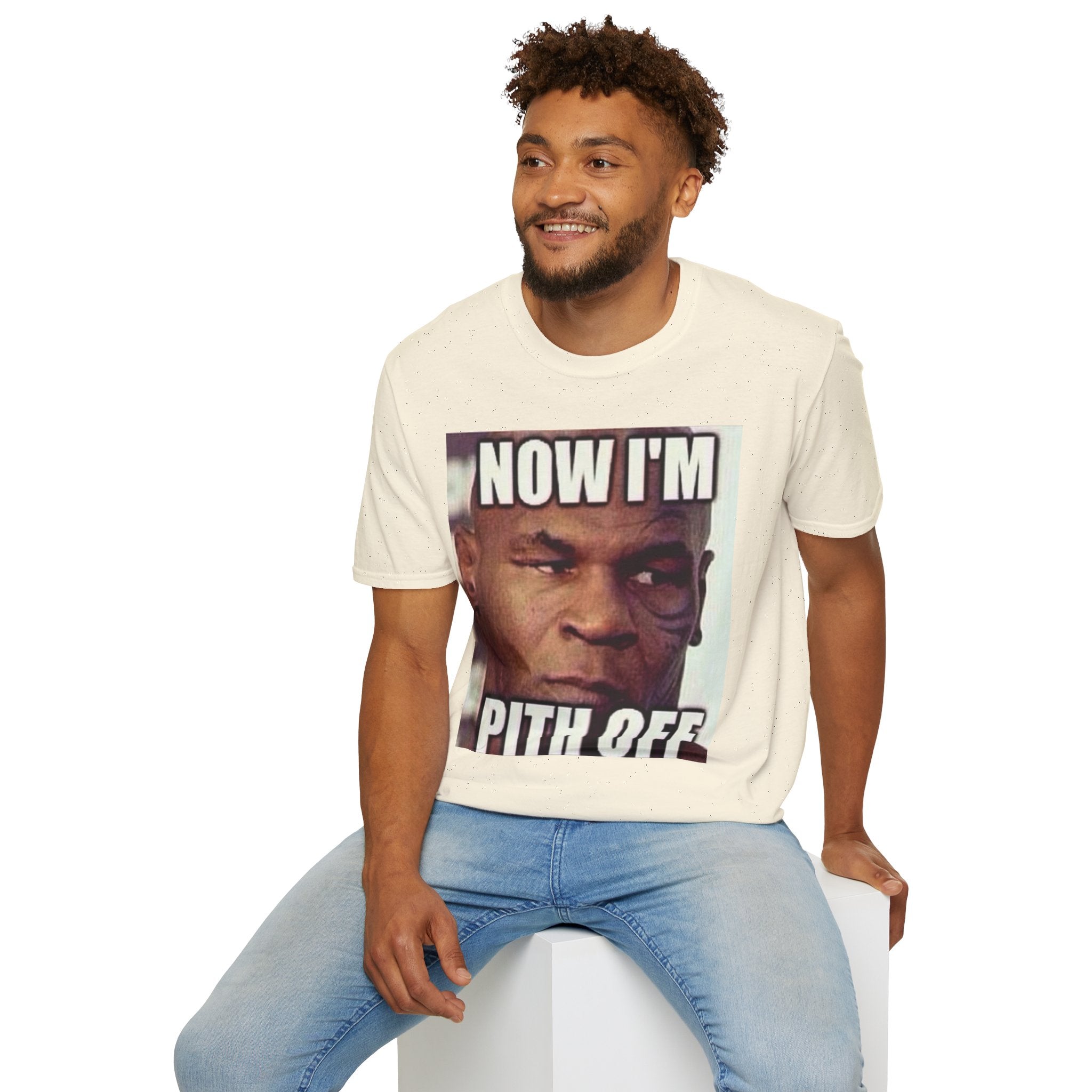 Mike Tyson Funny Meme T-Shirt — "Now I’m Pissed Off"