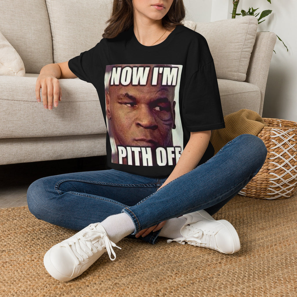 Mike Tyson Funny Meme T-Shirt — "Now I’m Pissed Off"