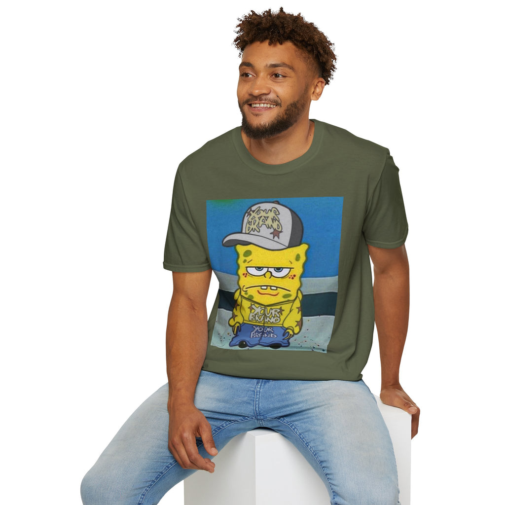 SpongeBob Streetwear Tee — Y2K Graphic T-shirt