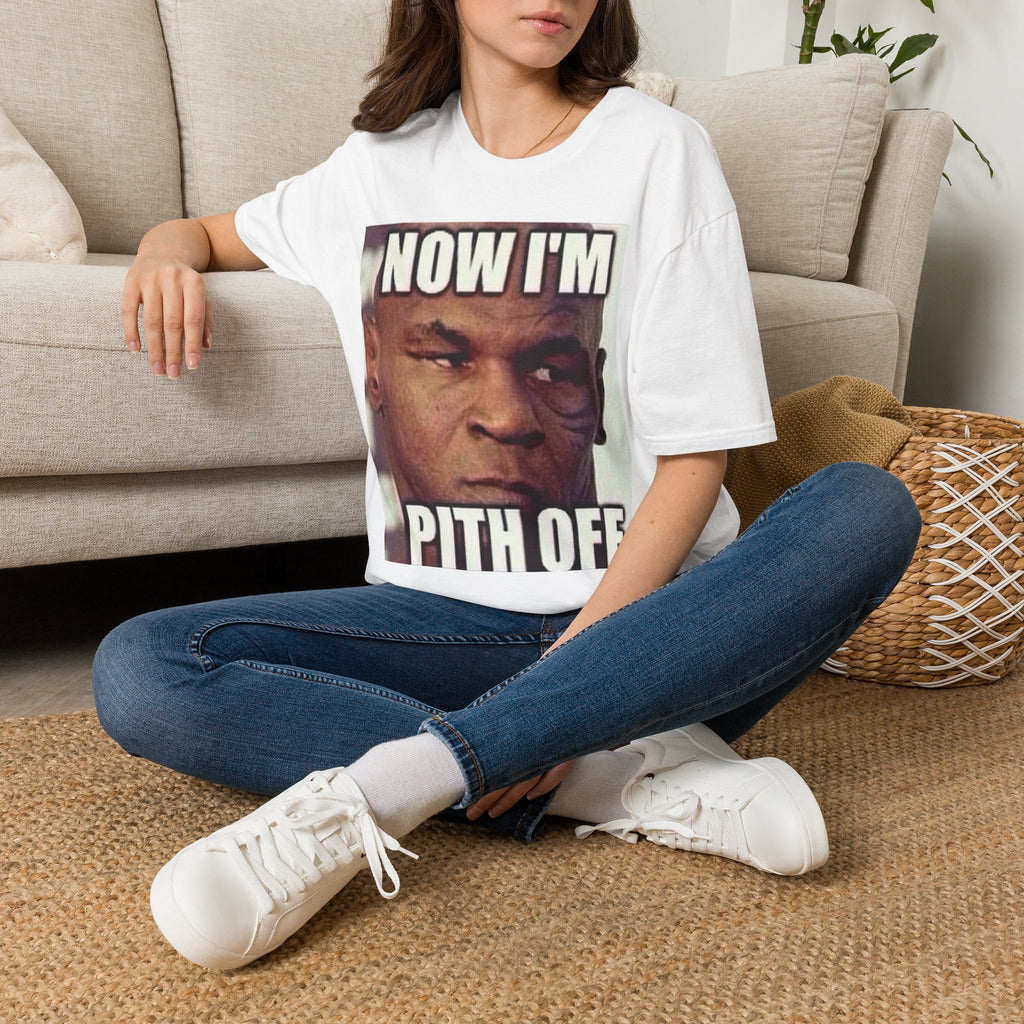Mike Tyson Funny Meme T-Shirt — "Now I’m Pissed Off"