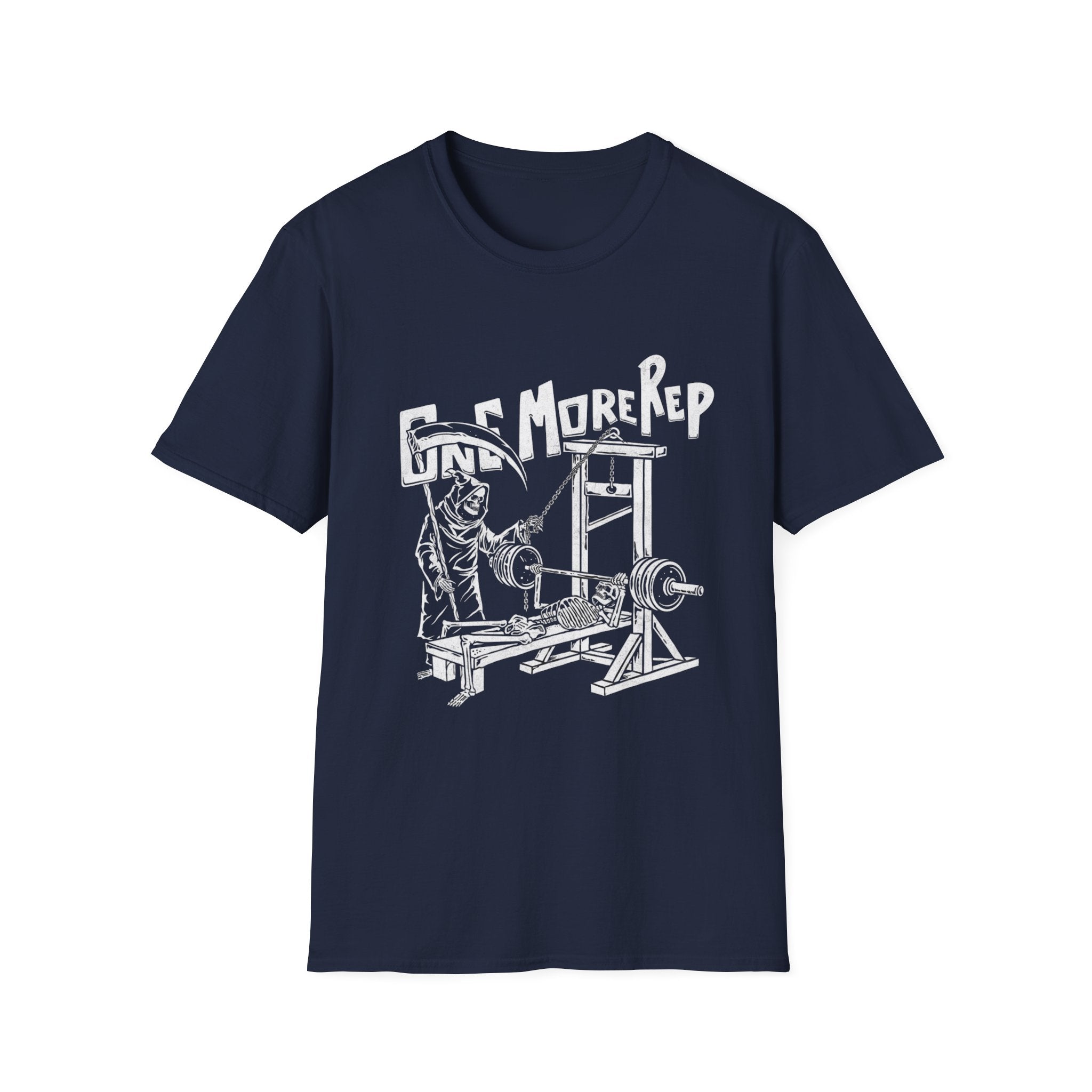 Grim Reaper 'One More Rep' Gym Workout Tee