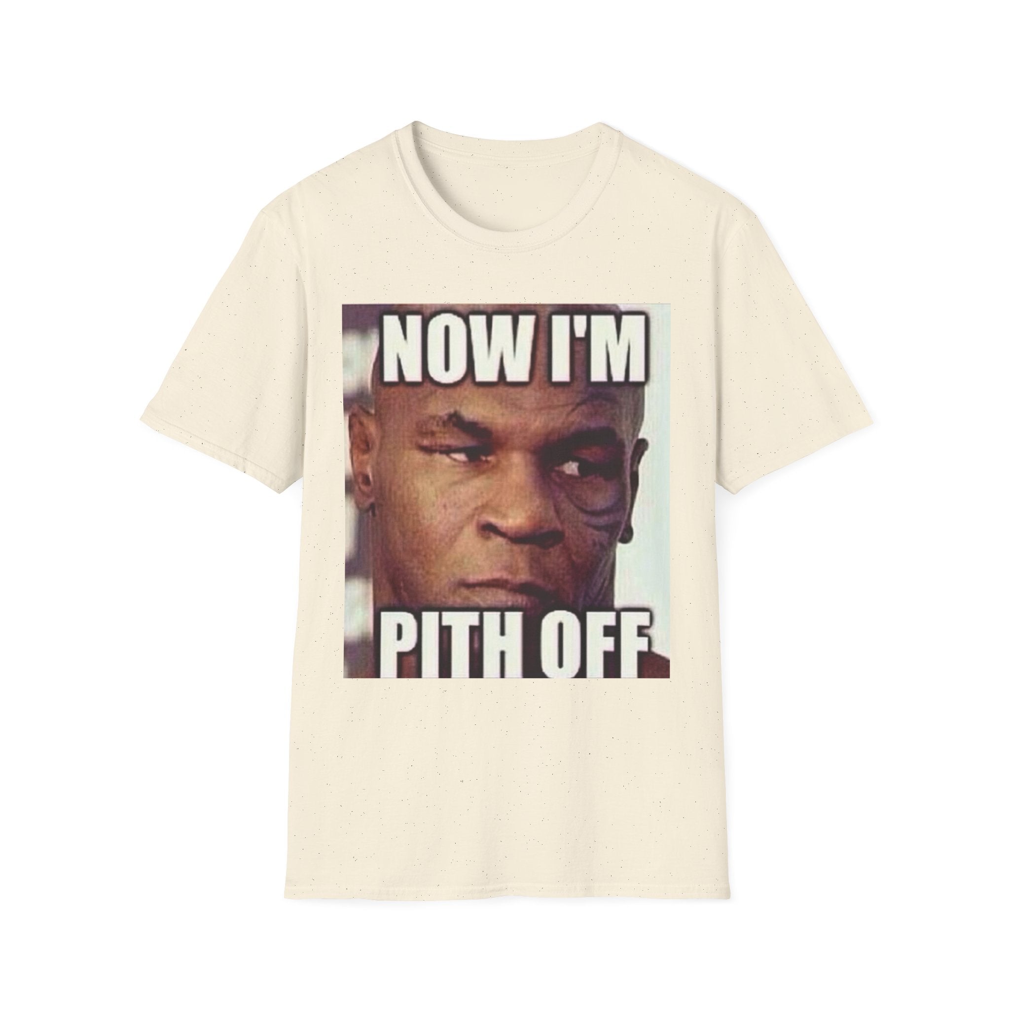 Mike Tyson Funny Meme T-Shirt — "Now I’m Pissed Off"