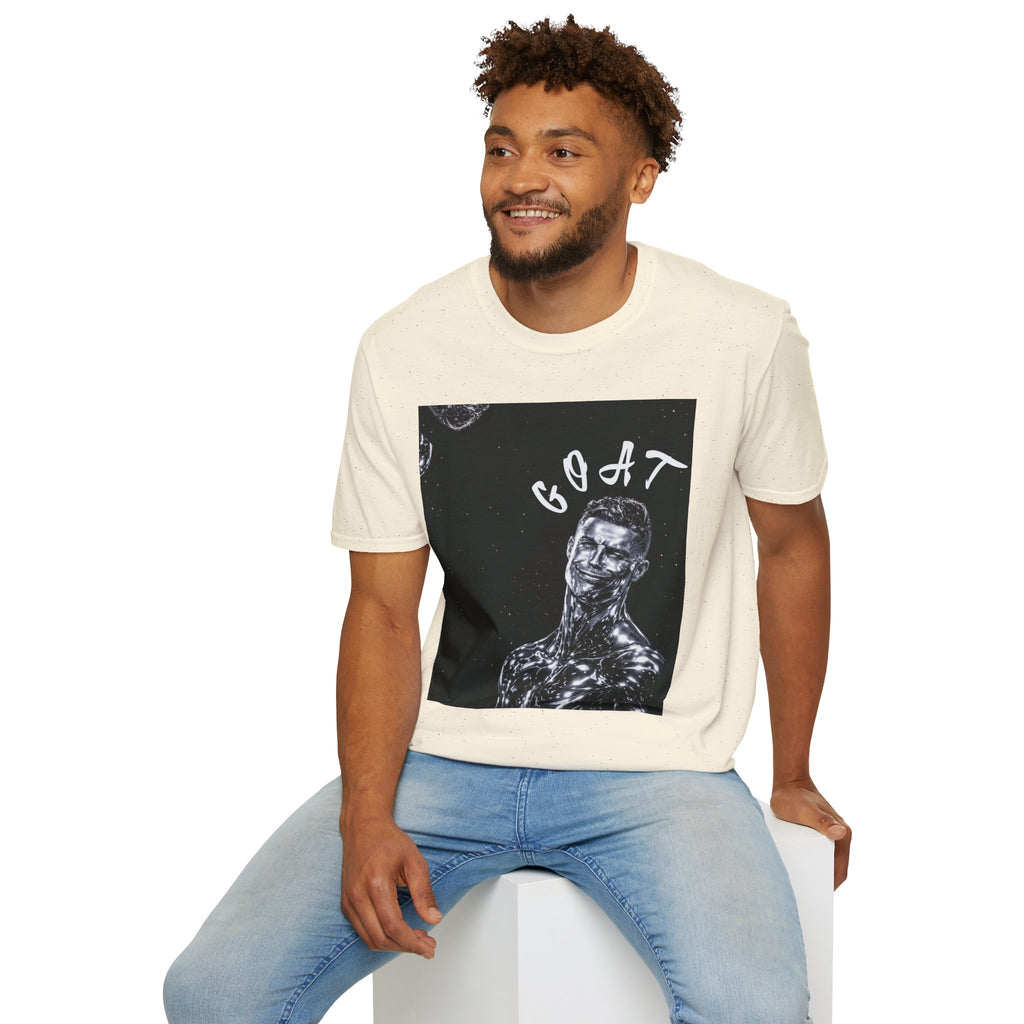 Cristiano Ronaldo GOAT Silver Surfer T-Shirt
