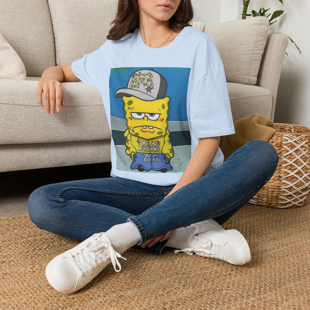 SpongeBob Streetwear Tee — Y2K Graphic T-shirt