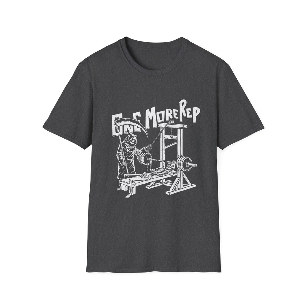 Grim Reaper 'One More Rep' Gym Workout Tee