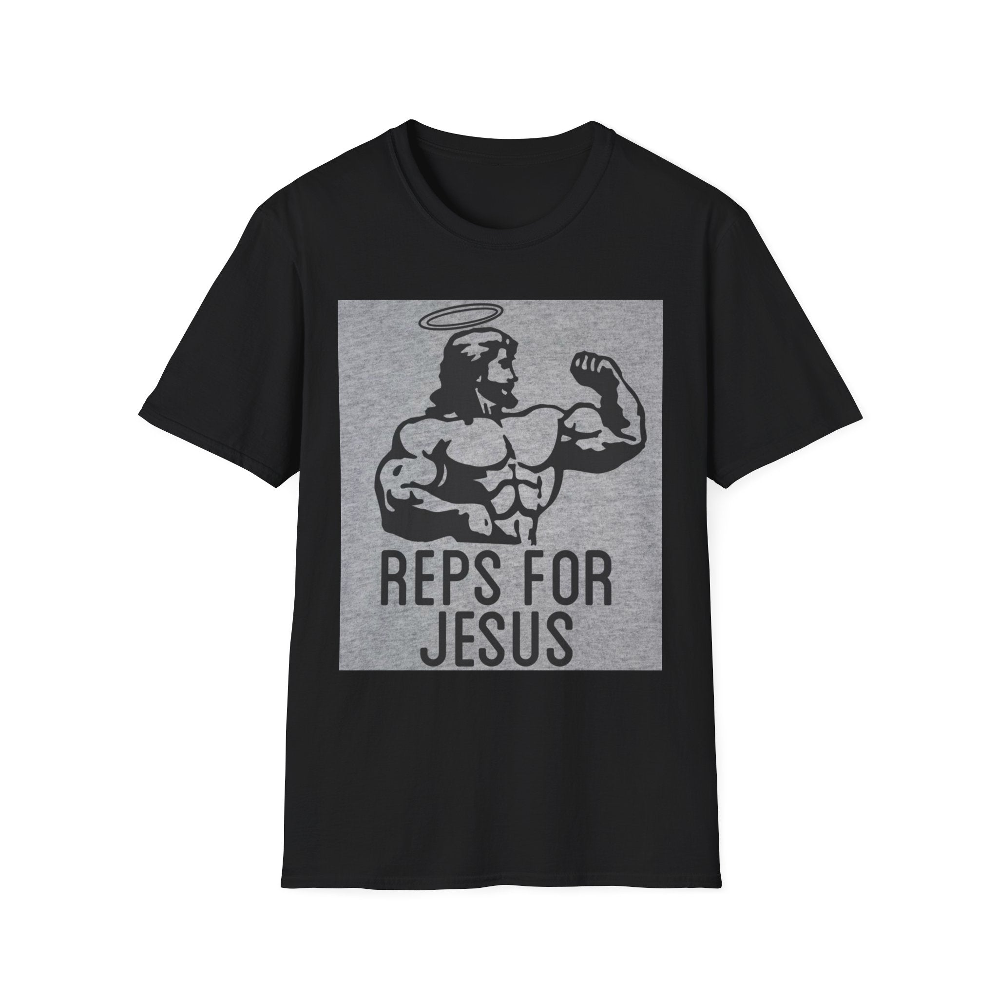 Reps for Jesus T-Shirt — Christian Fitness Graphic Tee