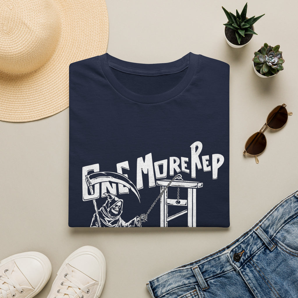 Grim Reaper 'One More Rep' Gym Workout Tee
