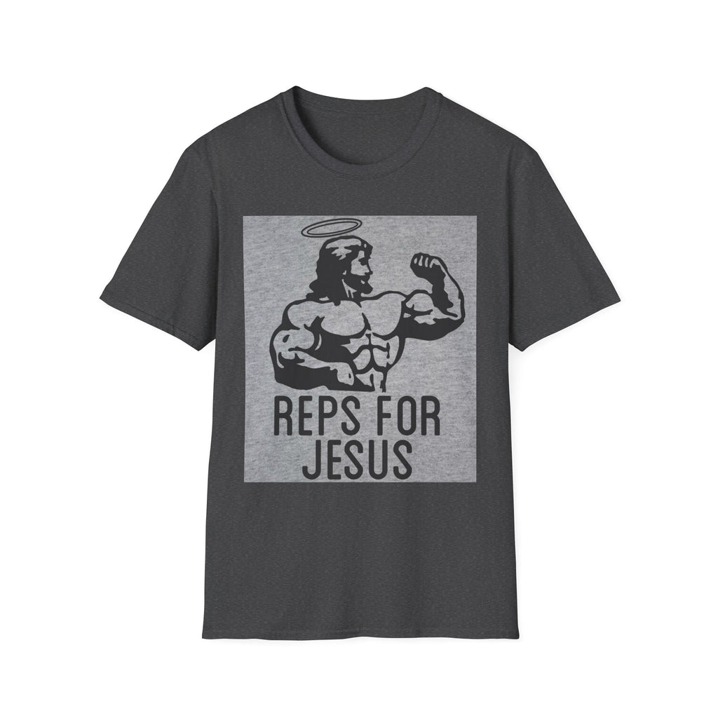 Reps for Jesus T-Shirt — Christian Fitness Graphic Tee