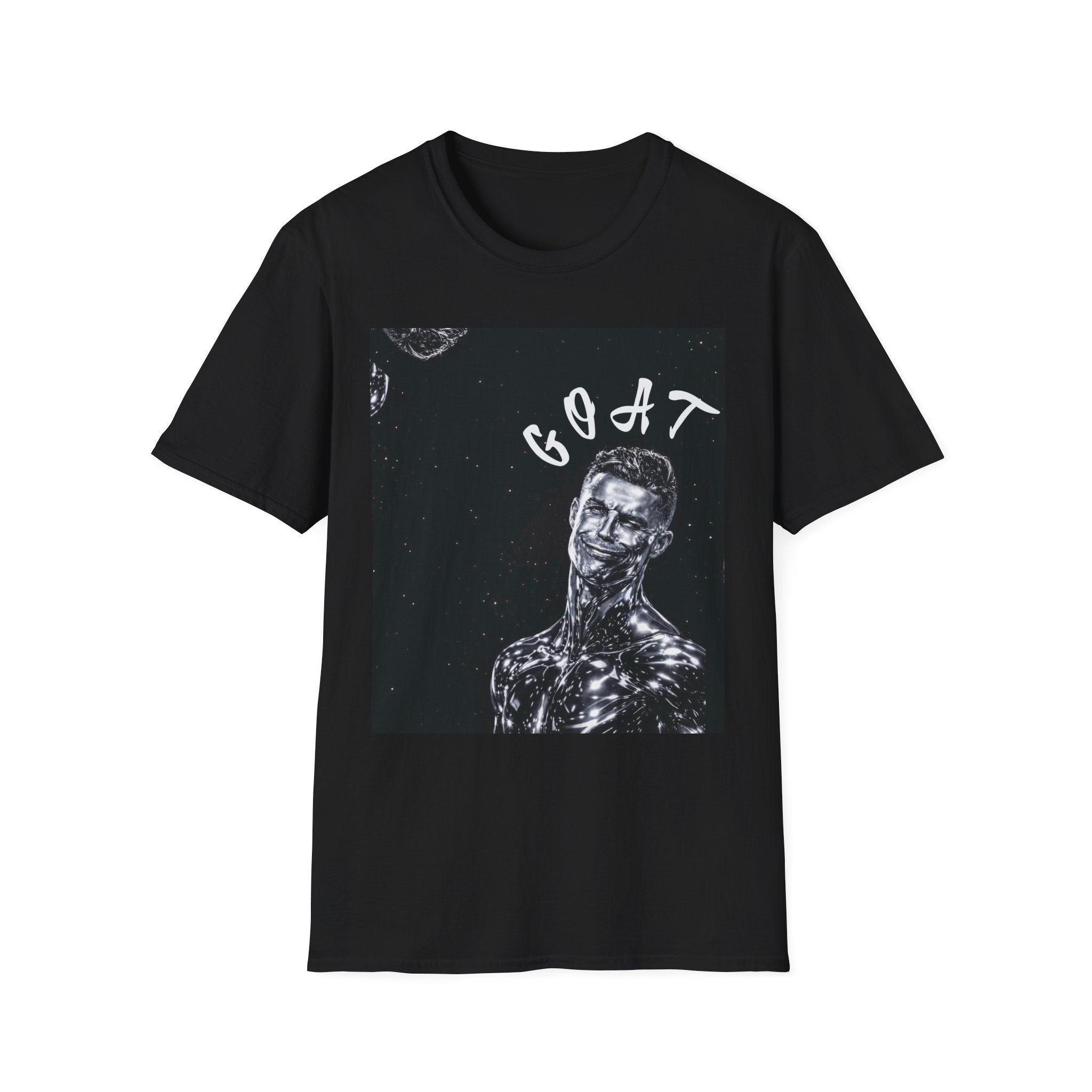 Cristiano Ronaldo GOAT Silver Surfer T-Shirt