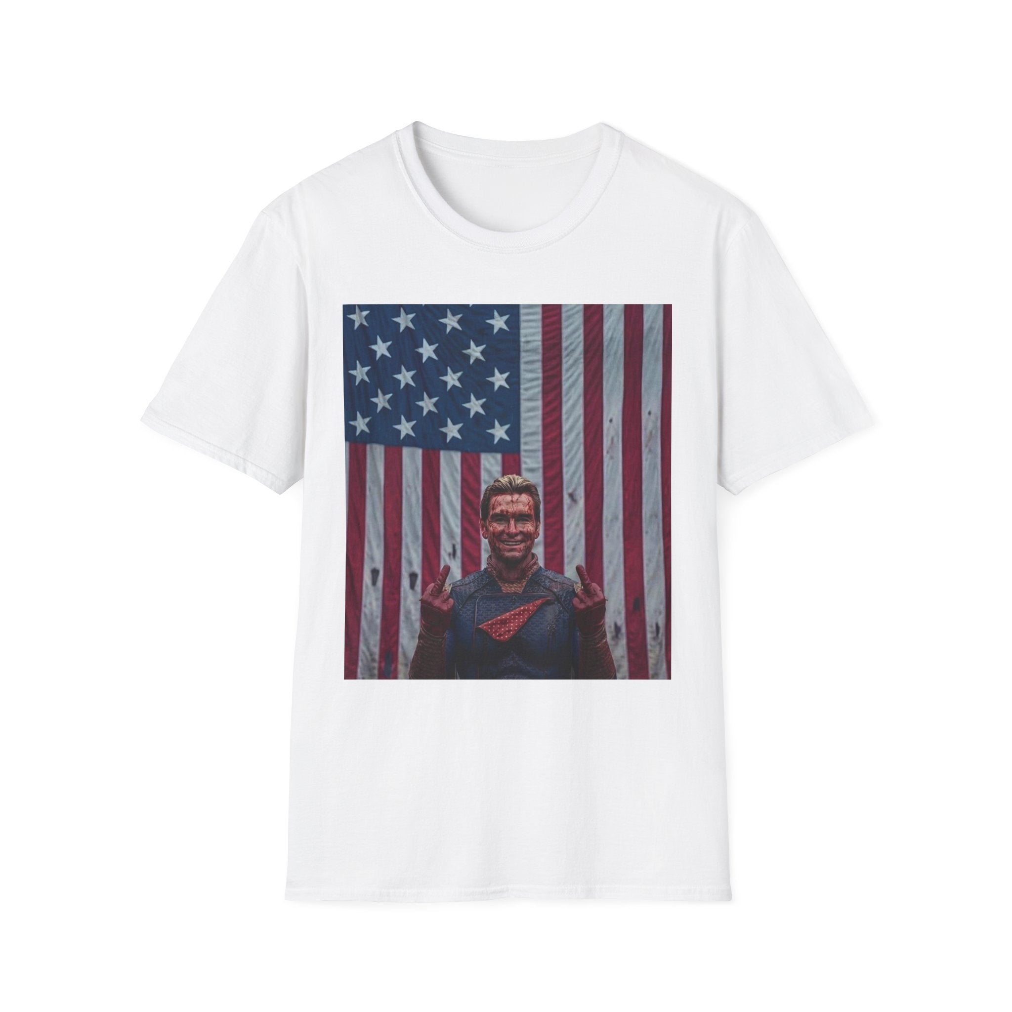 Homelander American Flag Y2K Shirt