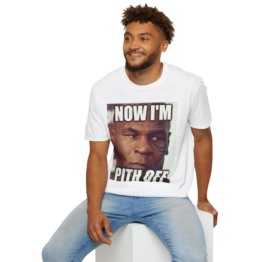 Mike Tyson Funny Meme T-Shirt — "Now I’m Pissed Off"