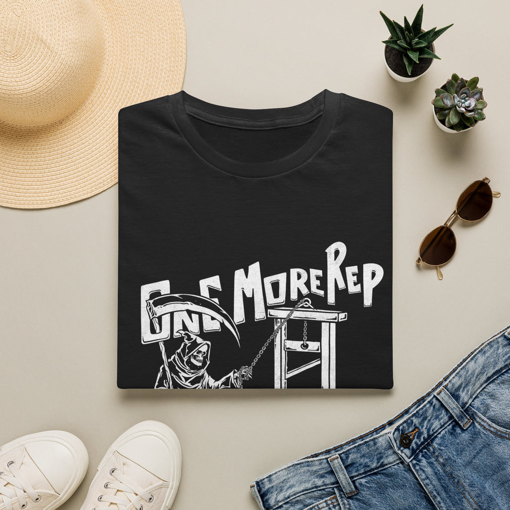 Grim Reaper 'One More Rep' Gym Workout Tee