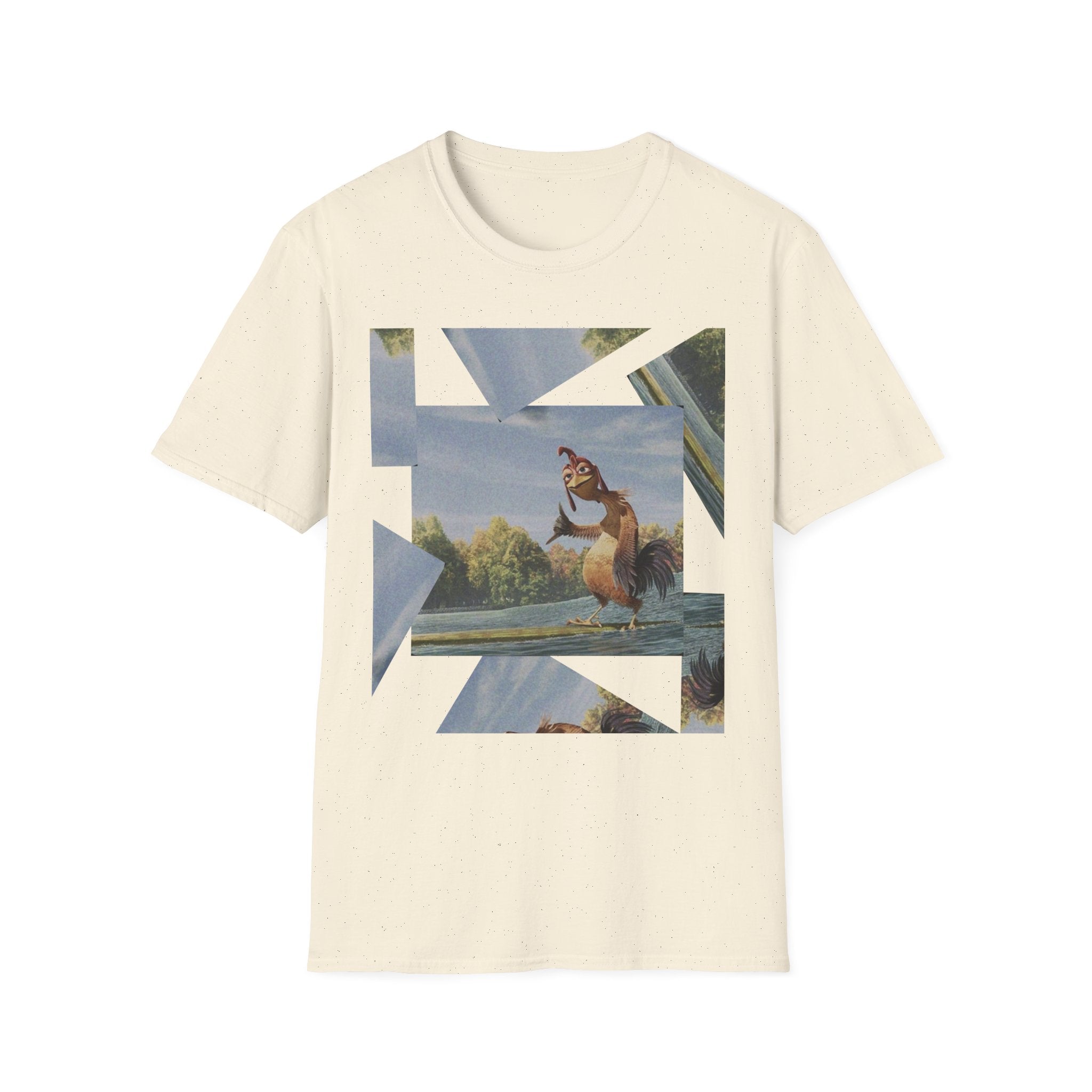 Chicken Joe Surf's Up T-Shirt — Laid-Back Surfing Rooster Tee