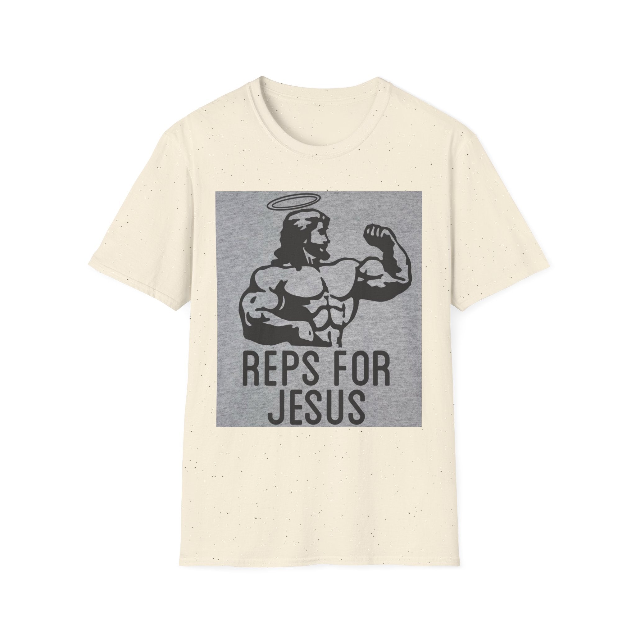 Reps for Jesus T-Shirt — Christian Fitness Graphic Tee
