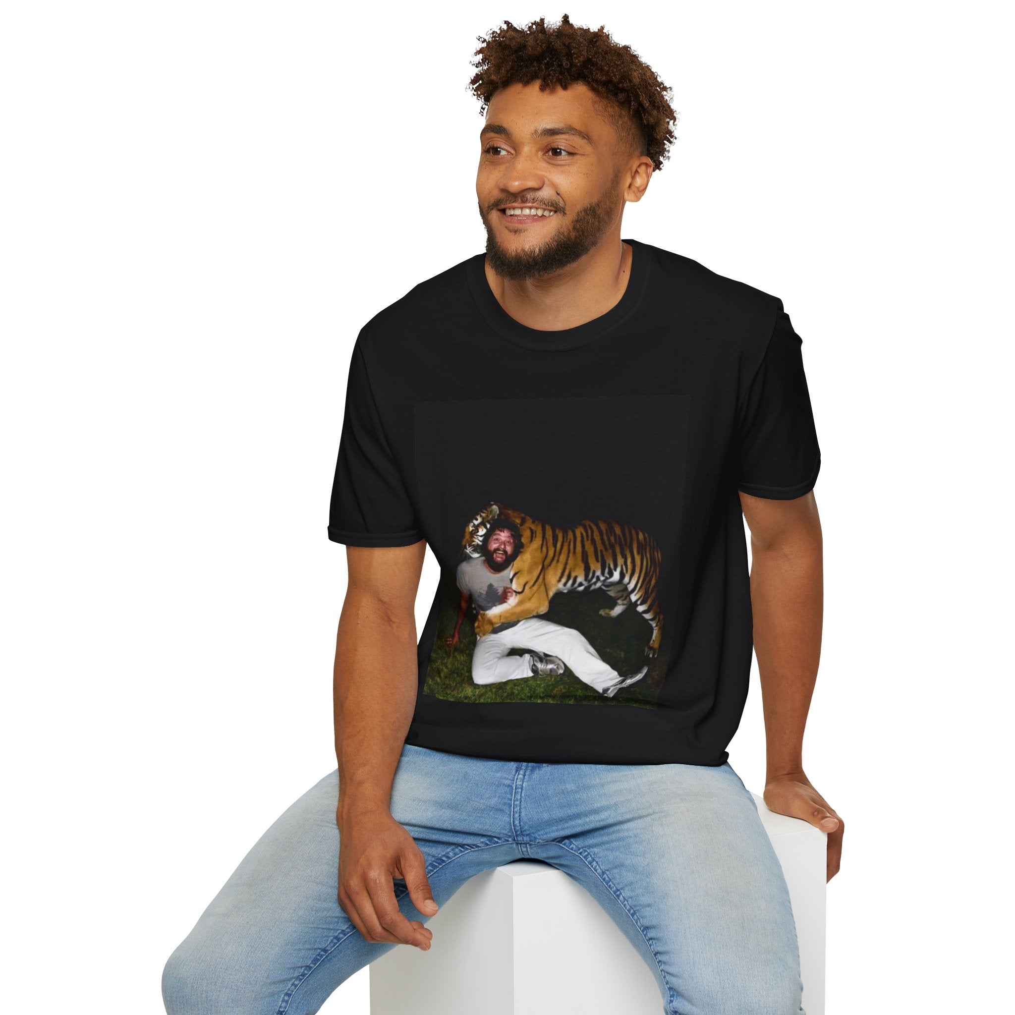 Alan & Tiger From Hangover Movie Graphic T-shirt