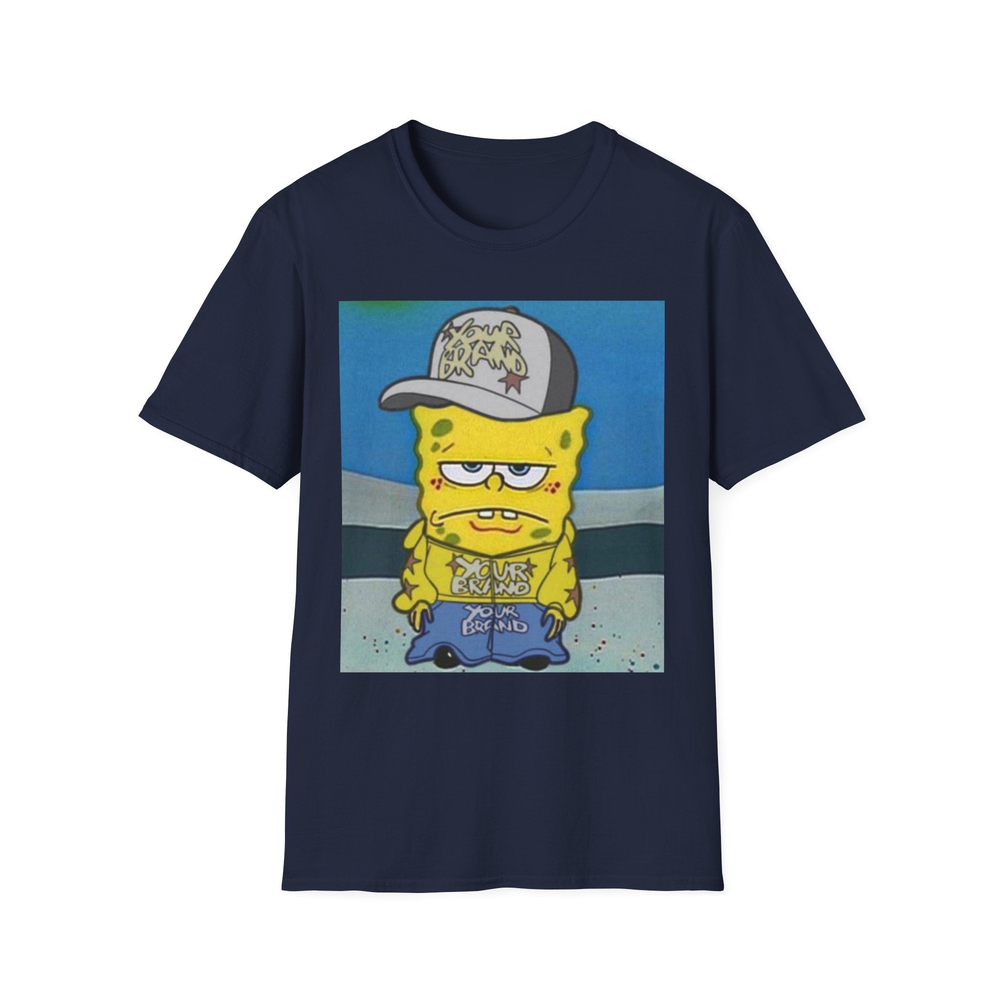 SpongeBob Streetwear Tee — Y2K Graphic T-shirt