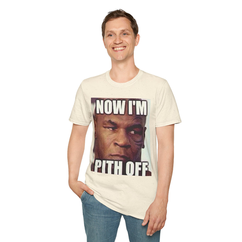 Mike Tyson Funny Meme T-Shirt — "Now I’m Pissed Off"
