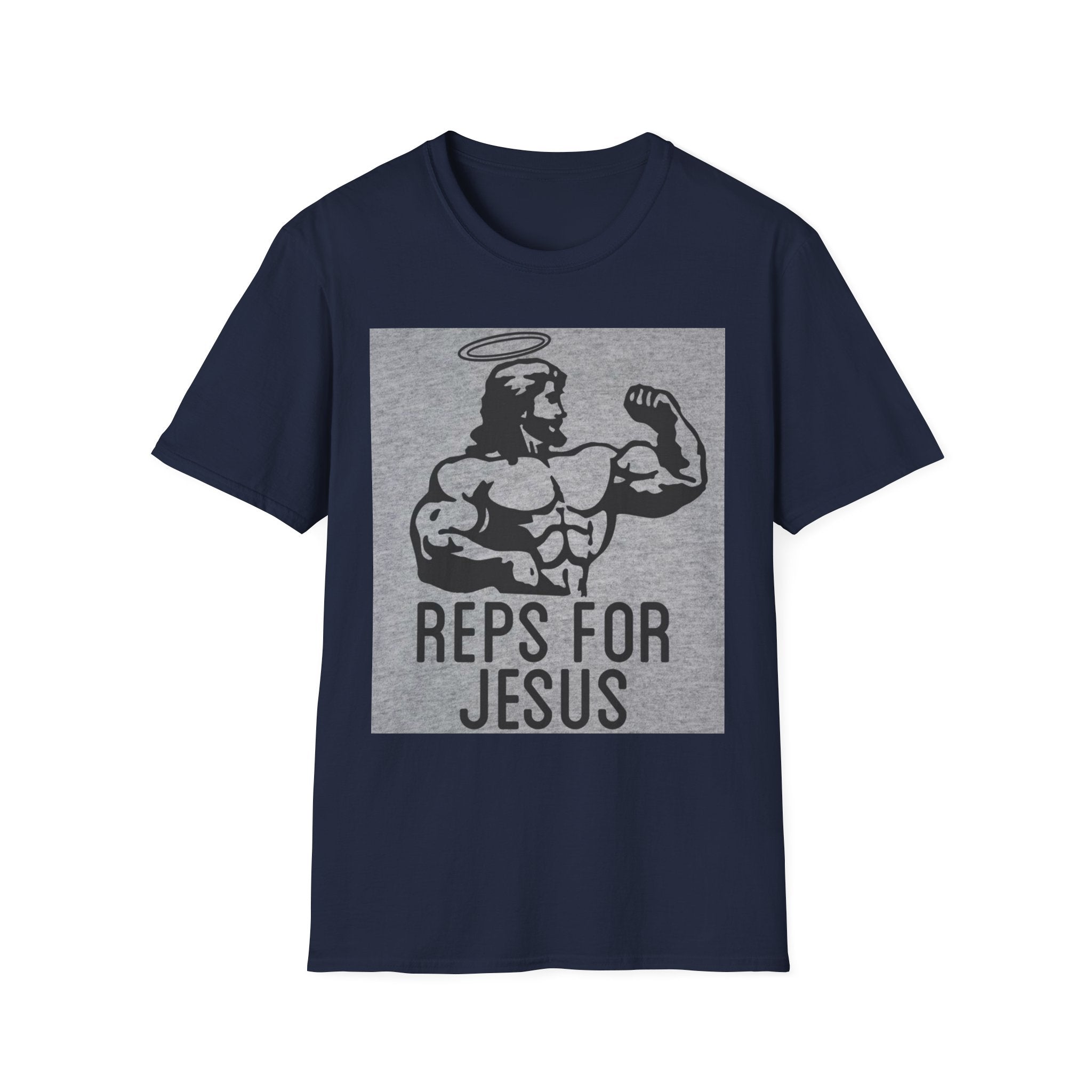 Reps for Jesus T-Shirt — Christian Fitness Graphic Tee