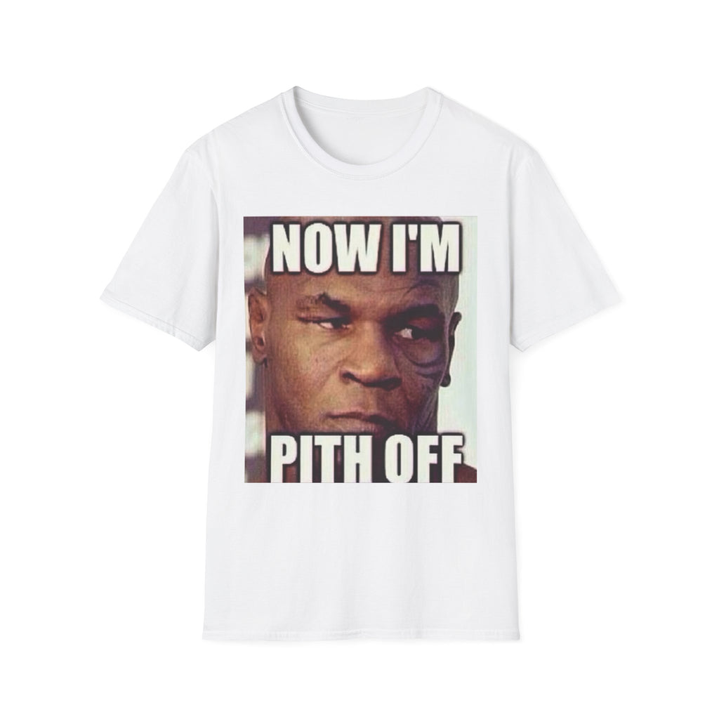 Mike Tyson Funny Meme T-Shirt — "Now I’m Pissed Off"