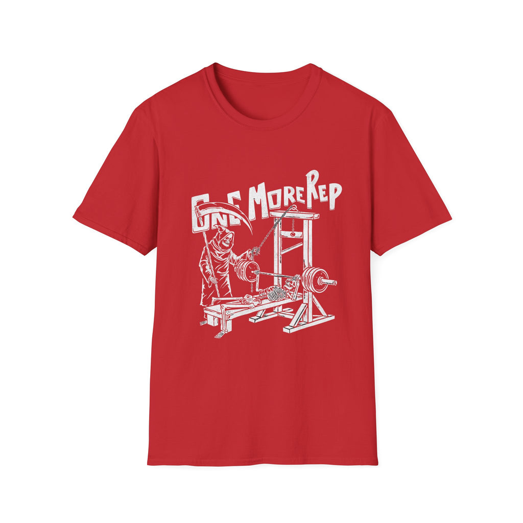 Grim Reaper 'One More Rep' Gym Workout Tee