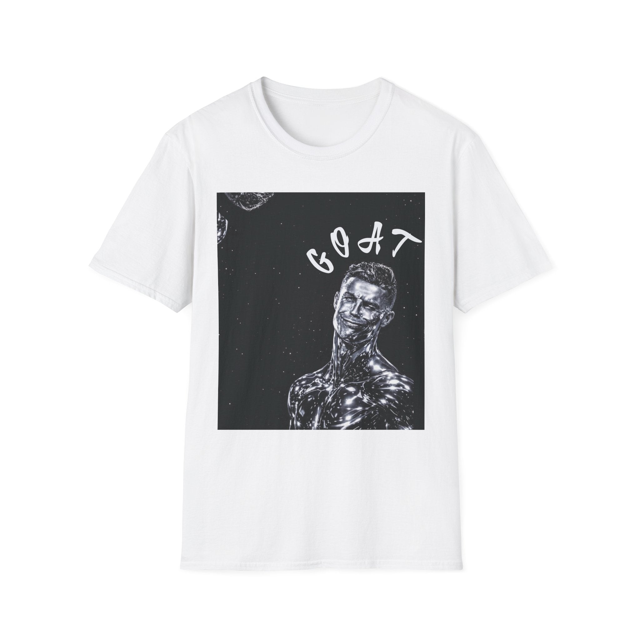 Cristiano Ronaldo GOAT Silver Surfer T-Shirt