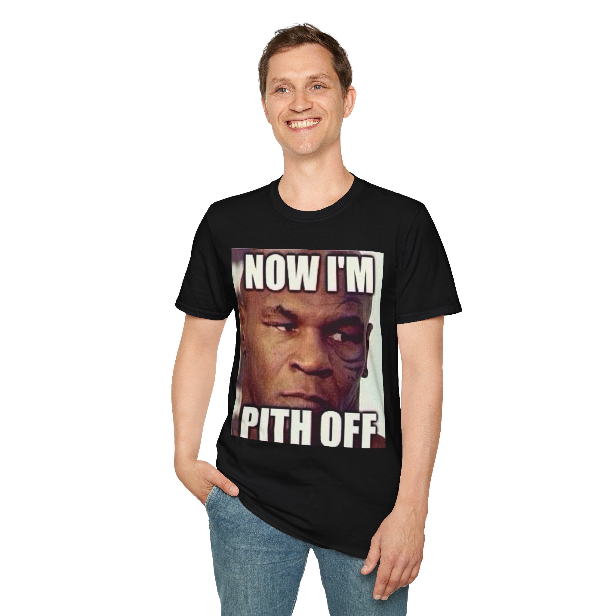 Mike Tyson Funny Meme T-Shirt — "Now I’m Pissed Off"