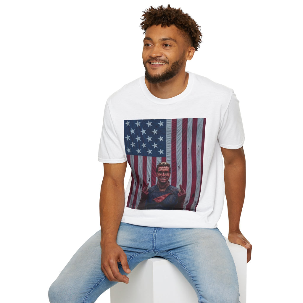 Homelander American Flag Y2K Shirt