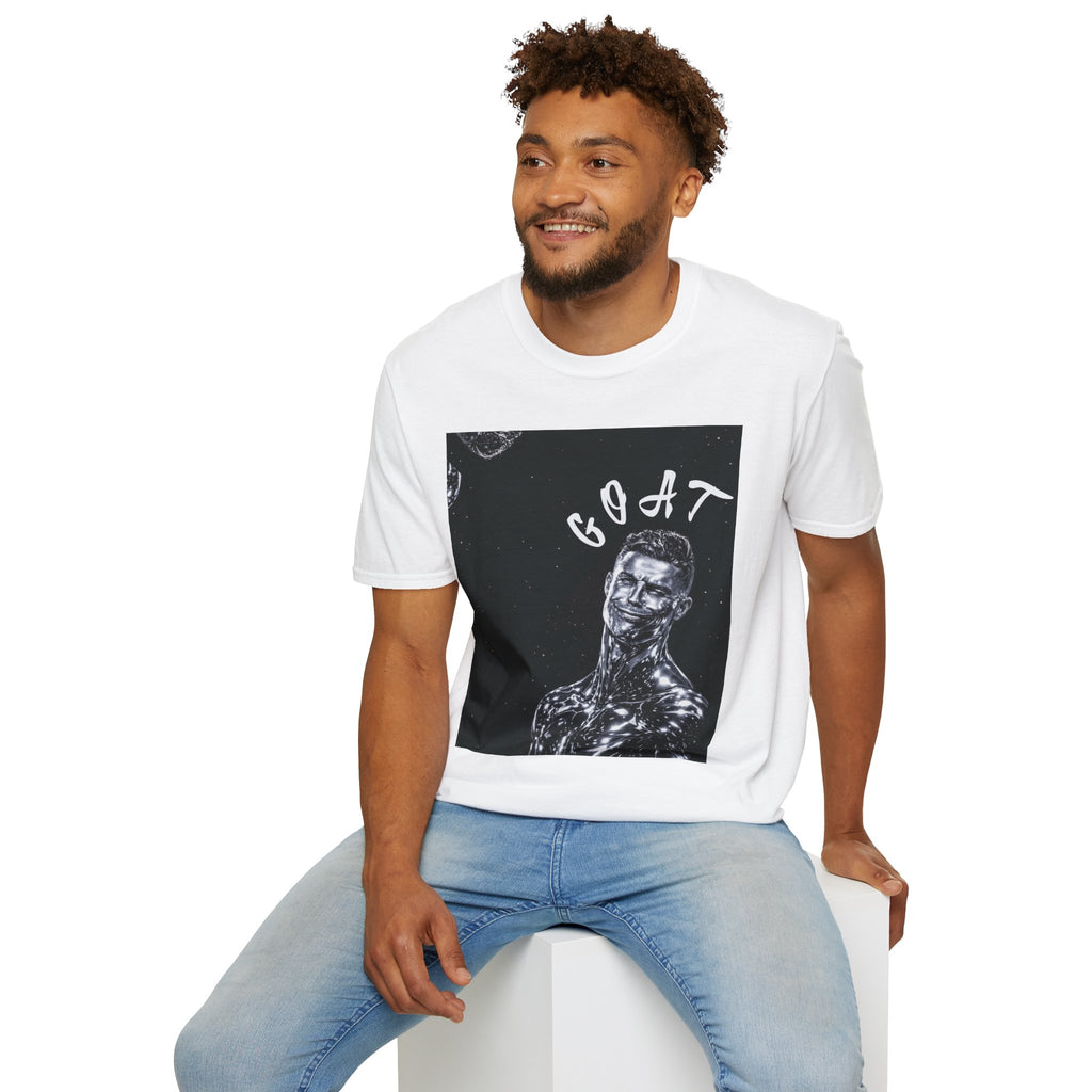 Cristiano Ronaldo GOAT Silver Surfer T-Shirt