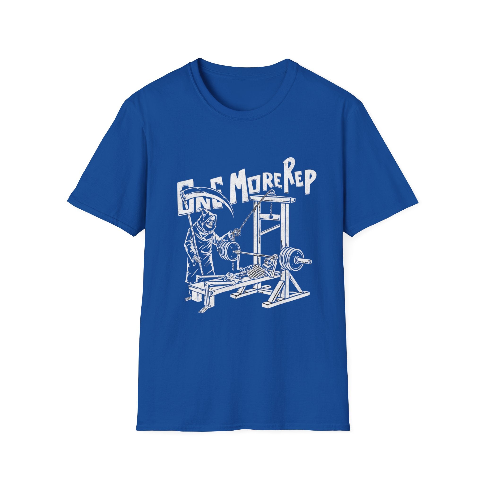 Grim Reaper 'One More Rep' Gym Workout Tee
