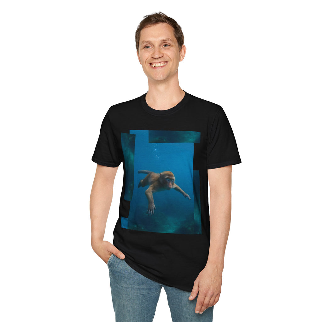 Nirvana Monkey Graphic T-shirt
