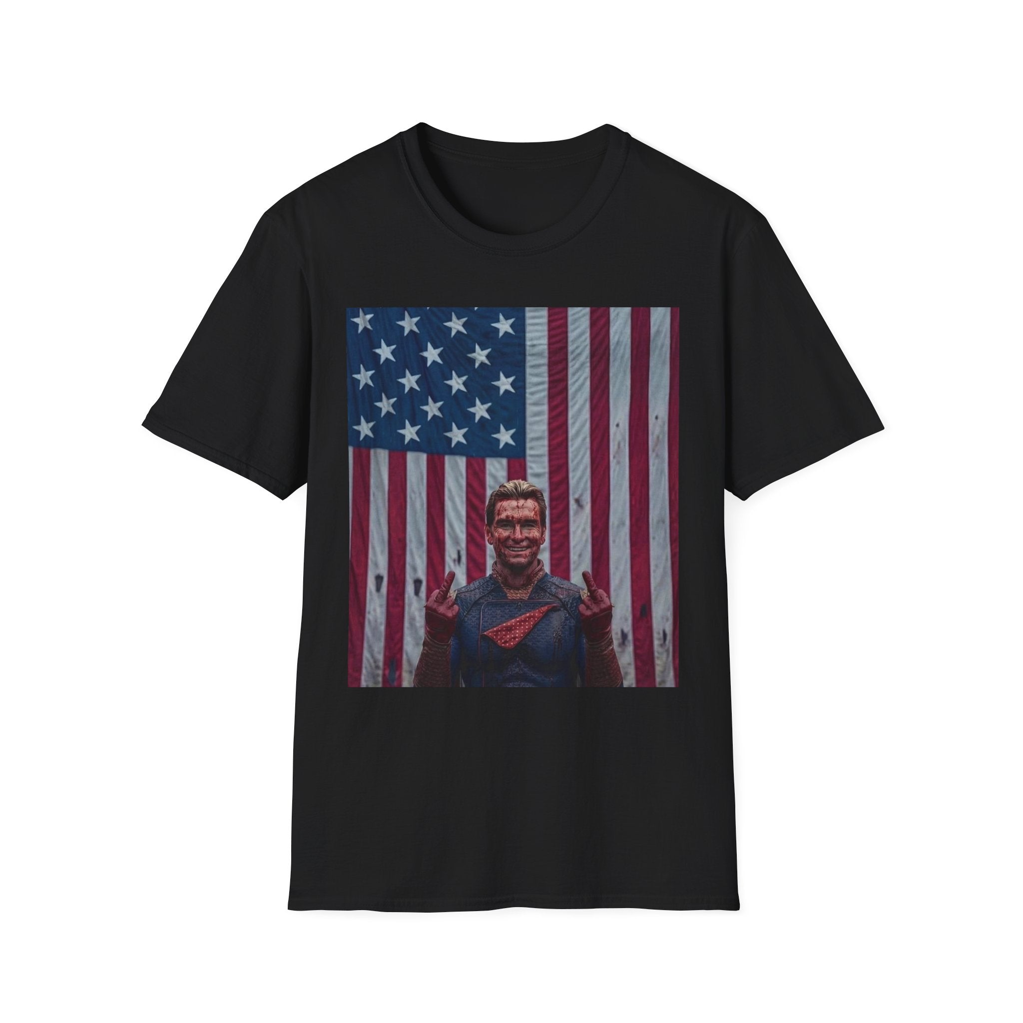 Homelander American Flag Y2K Shirt